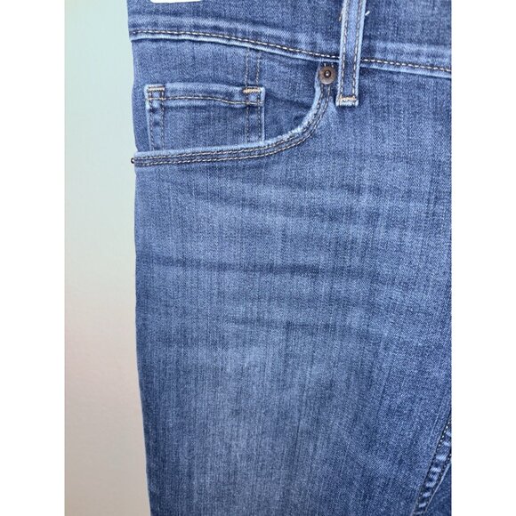Levis 524 Bootcut Jeans Women 29 30X31 Blue Denim Stretch Low Rise - Picture 2 of 9